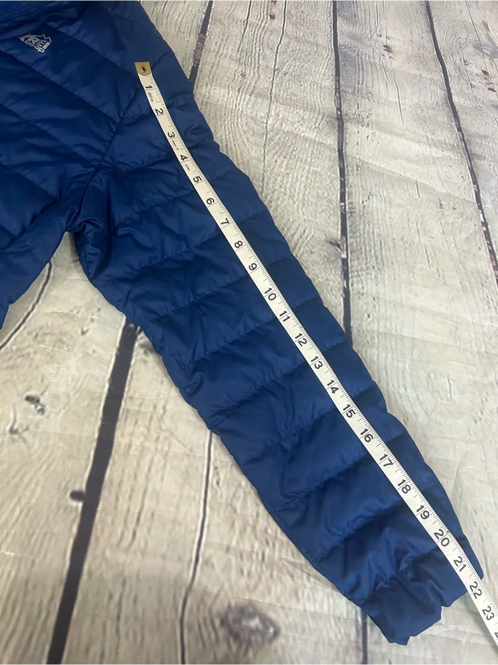REI Kids Royal Blue Lightweight Packable Puffer Jacket